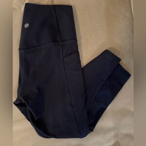 Athleta Salutation Stash Pocket II Capri in Navy